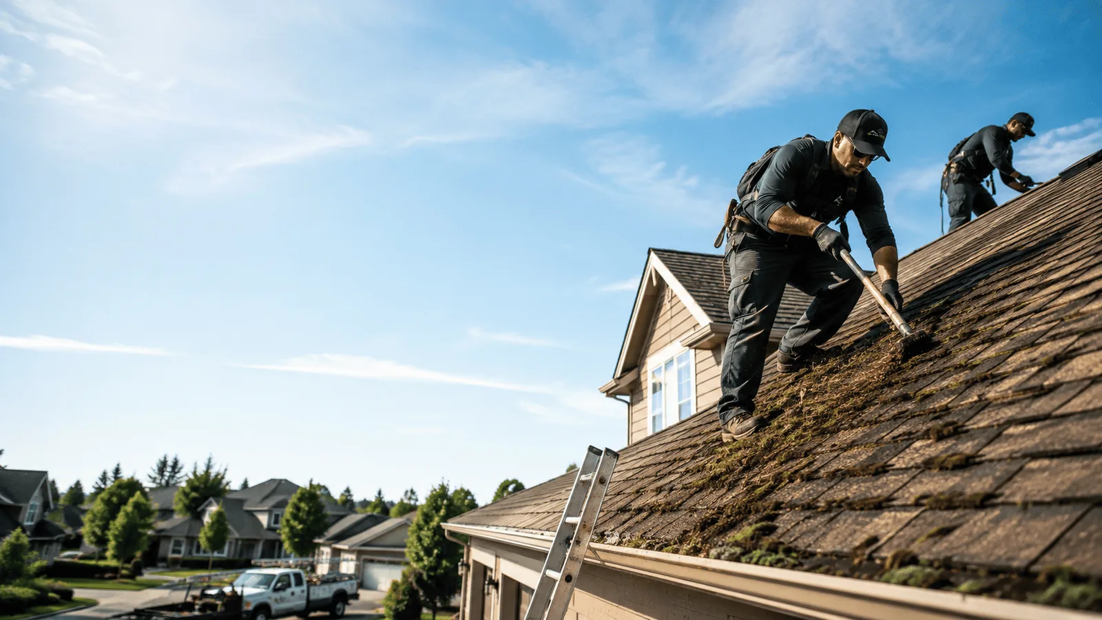 Roof Moss Removal in Henrietta, NY near me